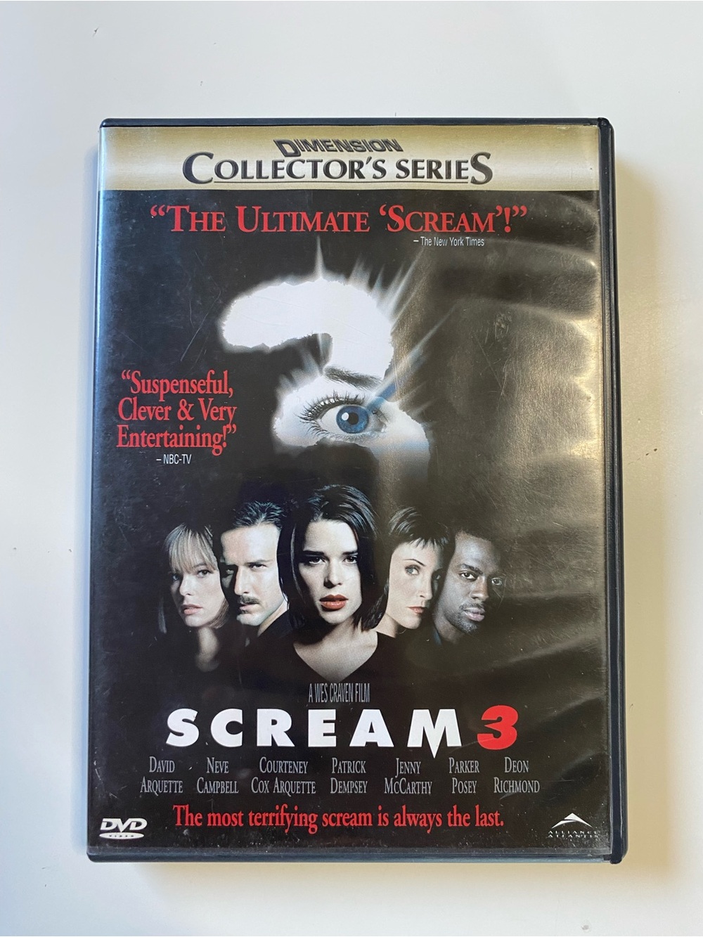 Scream 3 (DVD, 2000) Wes Craven Neve Campbell